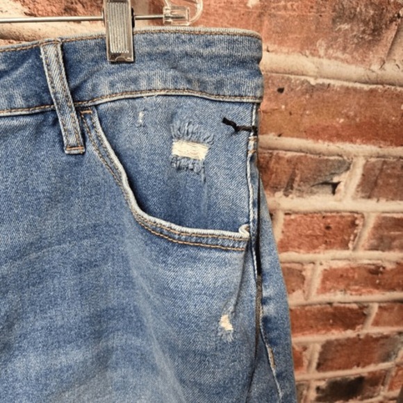 Women's AVA & VIV High Rise Stretch Denim Shorts‎ 22W - Picture 5 of 7